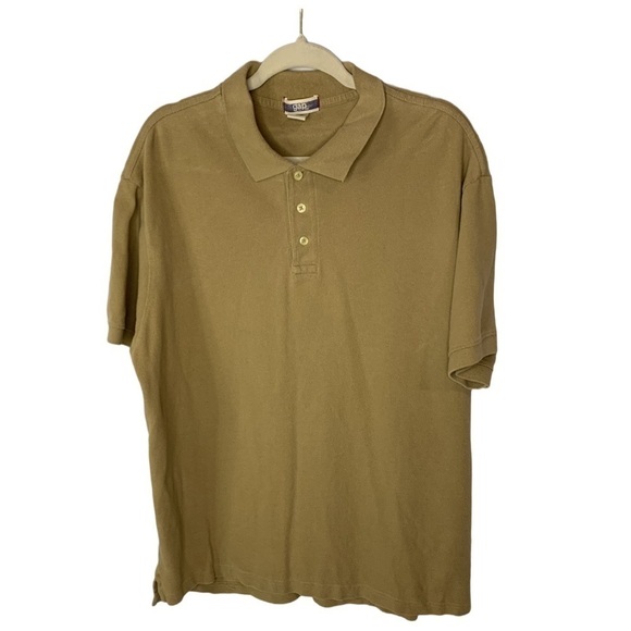XL Gap Men’s XL Tan Short Sleeve 3 Button Polo - Picture 1 of 6